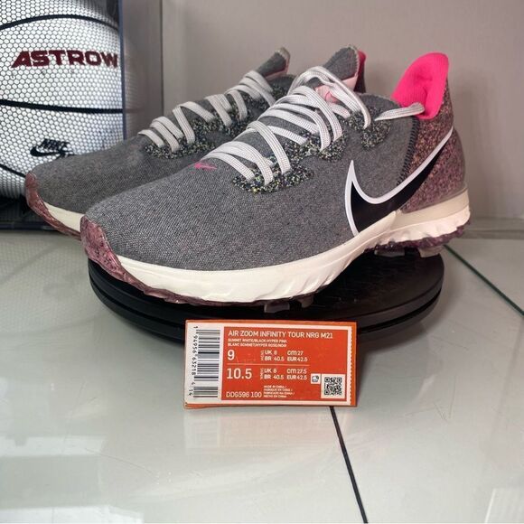 🆕 Nike	Air Zoom Infinity Tour NRG 'Hyper Pink' - Mens 9 - Picture 1 of 11